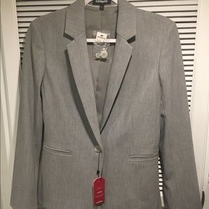 Ladies Express Grey Blazer Jacket - NWT Size 10